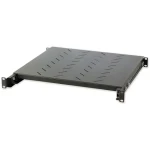 Intellinet výsuvná rack polica čierna / Rack polica / 19" / 1U / nosnosť 40 kg / hĺbka 415-665 mm (923460)