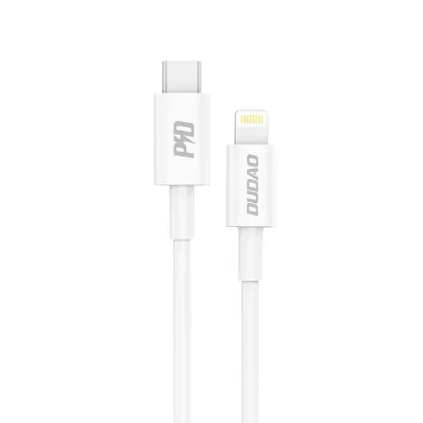 Dudao Dátový kábel L6X / USB-C / Lightning 20W / 1 m / biela (181516)
