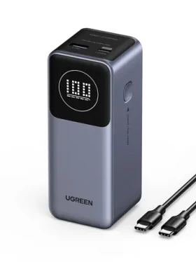 Ugreen 35526B Powerbanka s rýchlym nabíjaním / 12000mAh / 100W / 1x USB-A / 1x USB-C (6941876242948)