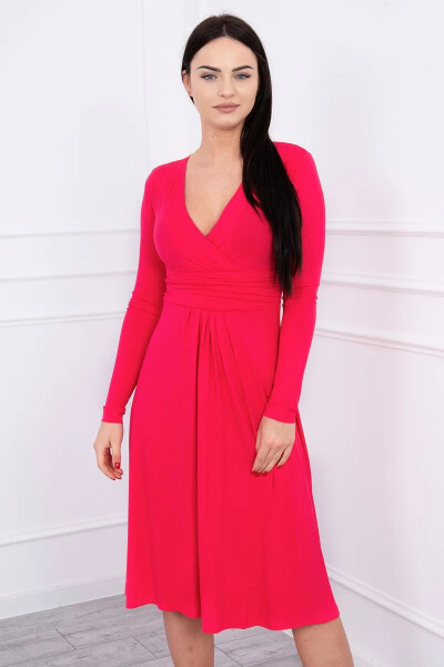 Dámské šaty 8315 fuchsiová - Kesi 3XL