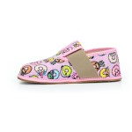 Pegres BF01 růžový donut barefoot bačkory 25 EUR