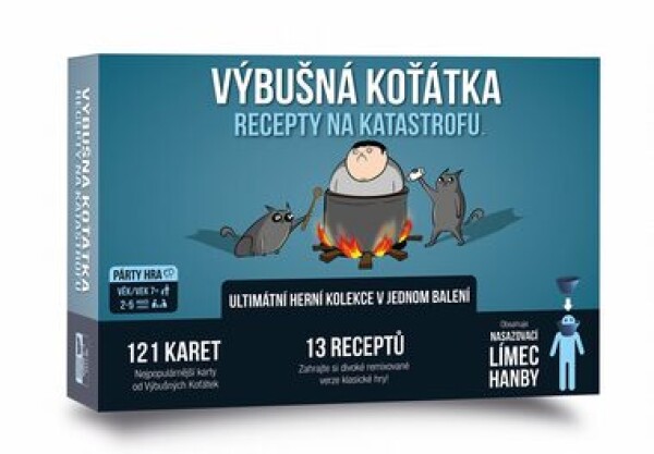 Asmodee Výbušné mačiatka - Recepty na katastrofu