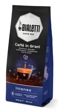 Bialetti INTENSO 1 kg / Zrnková káva / Espresso / intenzita 9 / tmavé praženie (8006363076319)