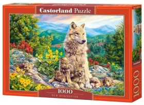 Castorland 104420 Nová vlčia generácia