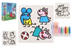 Teddies Okenné samolepky a omaľovánky Peppa Pig
