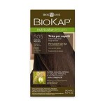 BIOKAP Nutricolor delicato farba na vlasy 5.05 gaštanovohnedá svetlá 140 ml