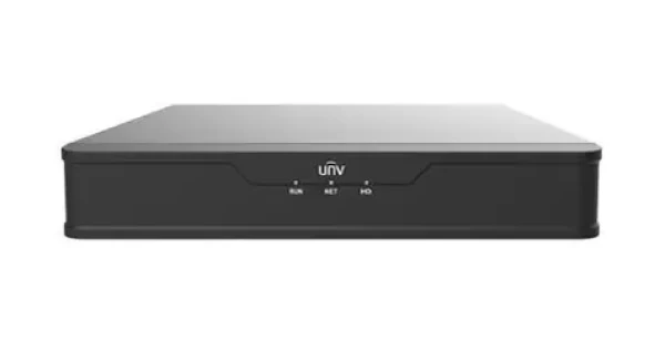 Uniview NVR301-04S3-P4 čierna / Rekordér / 4 kanály / PoE / HDMI / VGA / 2x USB (NVR301-04S3-P4)