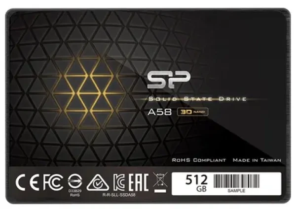 Silicon Power Ace A58 512GB / Interný SSD / 2.5" / SATA III / čítanie:500MBs / zápis:450MBs (SP512GBSS3A58A25)