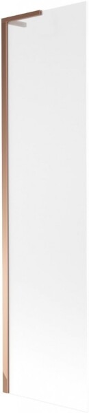 MEXEN/S - Next L vaňová zástena FIX 100 x 150, dekor, ružové zlato 895-100-000-03-30-60