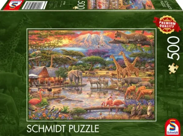 Schmidt Puzzle Raj pod Kilimandžárom