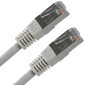 Neutralle Patch kábel FTP Cat.5e šedý / Patch kábel / RJ45 - RJ45 / 0,5 m / tienený