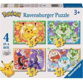 Ravensburger Pokémoni 4 v 1/19 x 14 cm/od 3 rokov