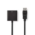 Nedis Adaptér DisplayPort (M) - DVI-D 24+1 (F) 0.20 m čierna (CCGB37250BK02)