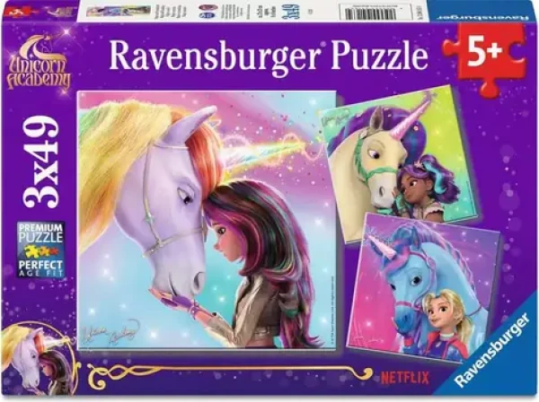 Ravensburger Unicorn Academy - Mágia a priateľstvo