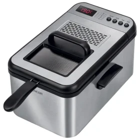 Sencor SFR 8200SS strieborná / Fritéza / 2200W / 3.2L / 110 - 190°C (8590669279456)