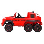 Mamido Elektrické autíčko Mercedes G63 4x4 červené