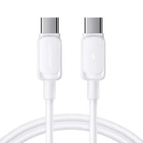 Joyroom S-A14 Nabíjací kábel USB-C(M) - USB-C(M) 60W 1.2m biela (6956116702663)