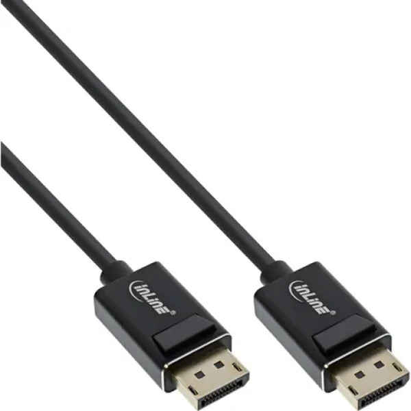 InLine DisplayPort 2.0 čierna / Kábel DisplayPort / UHBR / 8K 60Hz / 2 m (15402P)