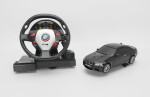 Mamido Mamido Autíčko na diaľkové ovládanie BMW M3 1:18 s volantom čierne
