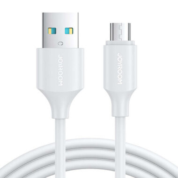 Joyroom S-UM018A9 Nabíjací kábel USB-A (M) - MicroUSB (M) 2.4A 0.25m biela (S-UM018A9 0.25m MW)