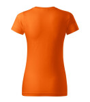 Základné tričko dámske oranžové 2XL