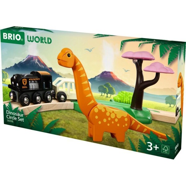 Brio Dinosauria kruhová vláčikodráha