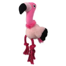 Dog Fantasy Hračka - Silent Squeak plameniak ružová 27cm (454-307504)