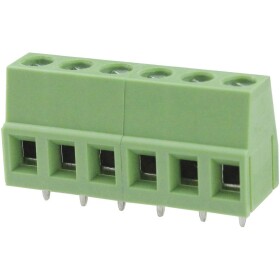 Degson DG128-5.0-03P-14-00AH skrutkovacia svorka 3.31 mm² Pólov 3 zelená 100 ks; DG128-5.0-03P-14-00AH