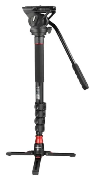 Neewer GM76 / Monopod / Záťaž 6 kg / Vytiahnutý 179 cm / Fluidná hlava (B0B8CM8LH9)