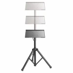 Manhattan Stojan s trojnožkou pre monitor a projektor / Stojan / výška 1080-1780 mm / nosnosť 15 kg / VESA 100x100 (461788)