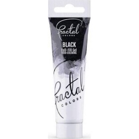 Gélová farba Fractal - Black (30 g) 6200 - dortis - dortis