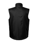 Teplá vesta unisex čierna M