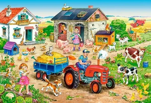 Castorland 040193 Život na farme MAXI