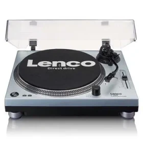 LENCO L-3809ME strieborná / Gramofón (L-3809ME)