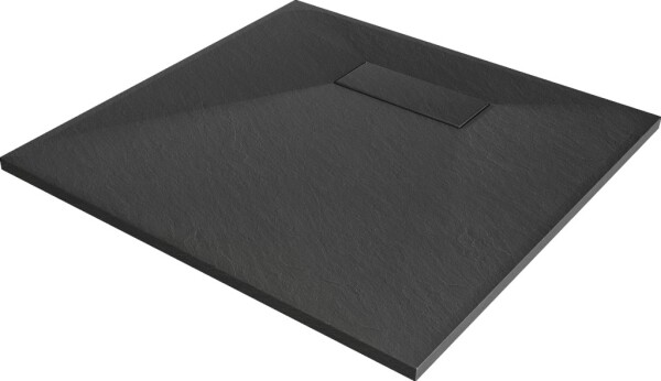 MEXEN - Hugo sprchová vanička štvorcová SMC 90x90, čierna 42709090