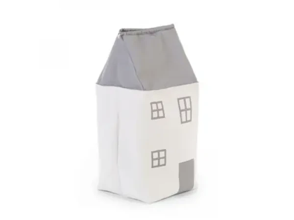 Childhome Box na hračky Dom Grey Off White / 73 x 32 x 32 cm (TOYBHOW)