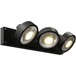 SLV Kalu 1000704 stropná lampa GU10 čierna; 1000704