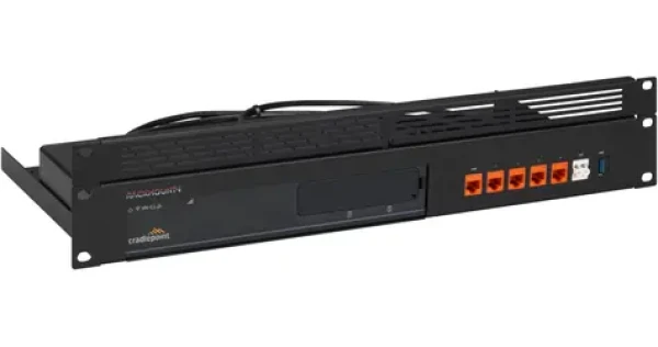 Rackmount.IT RM-CR-T1 čierna / Montážna sada do racku / 19" / 1,3 U / Cradlepoint E300 (RM-CR-T1)