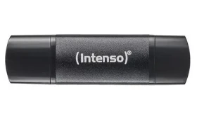 INTENSO Flex Line 64GB čierna / Flash disk / USB-C, USB-A / USB 3.2 Gen 1 / čítanie 70 MB/s (3544490)