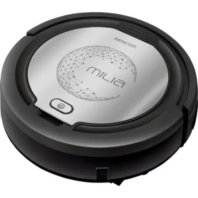 Sencor SRV 1000SL strieborná / Robotický vysávač / vysávanie mopovanie / Sací výkon 10W / 60dB / 1500mAh (41008830)