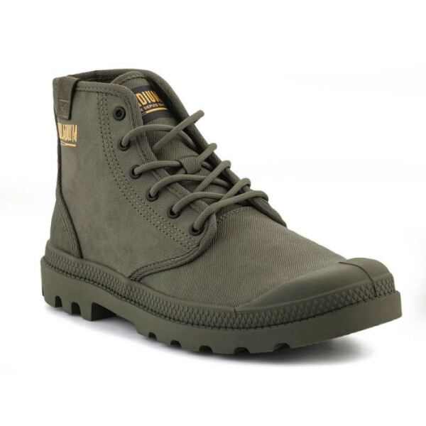 Topánky Palladium PAMPA HI COATED U 74375-377-M Dusky Green EU 37