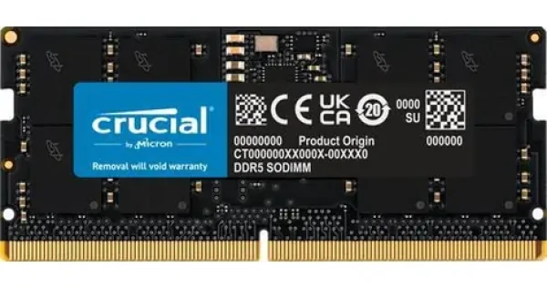 CRUCIAL CT16G56C46S5T / Operačná pamäť / 16 GB / DDR5 / SO-DIMM / 5600 MHz / CL46 / 1,1 V (CT16G56C46S5T)