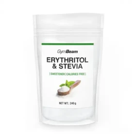 Erytritol Stévia sladidlo - GymBeam (240 g) (79882-1-240g)