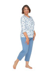 Dámske pyžamo Martel Maria Ii 201 3/4 3XL-4XL 3xl