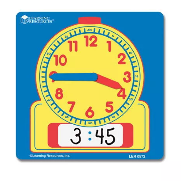 Learning Resources Learning Resources Školské hodiny - popisovateľné - sada 10ks