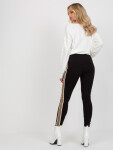 Dámske legíny VI LG 5020.17X Black With Beige - FPrice M černá-béžová