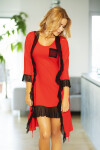 Kalimo Housecoat Chios Red