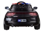 Mamido Elektrické autíčko Polícia čierne