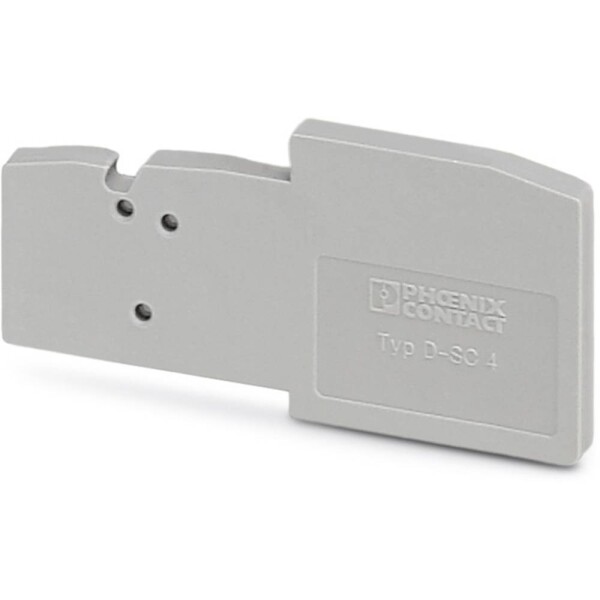 End cover D-SC 4 3043307 Phoenix Contact; 3043307
