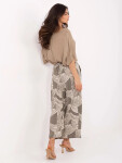 Nohavice D73771M62237G khaki XL